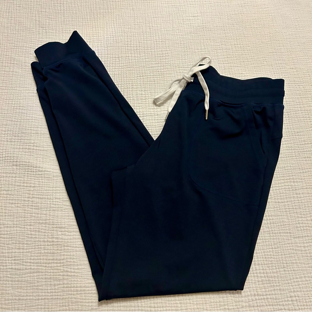 Zyia Active Navy Black Heathered Athletic Jogger Pants Sz M Medium